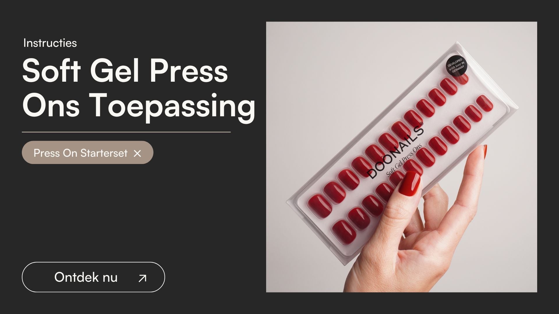 Soft Gel Press Ons Toepassing