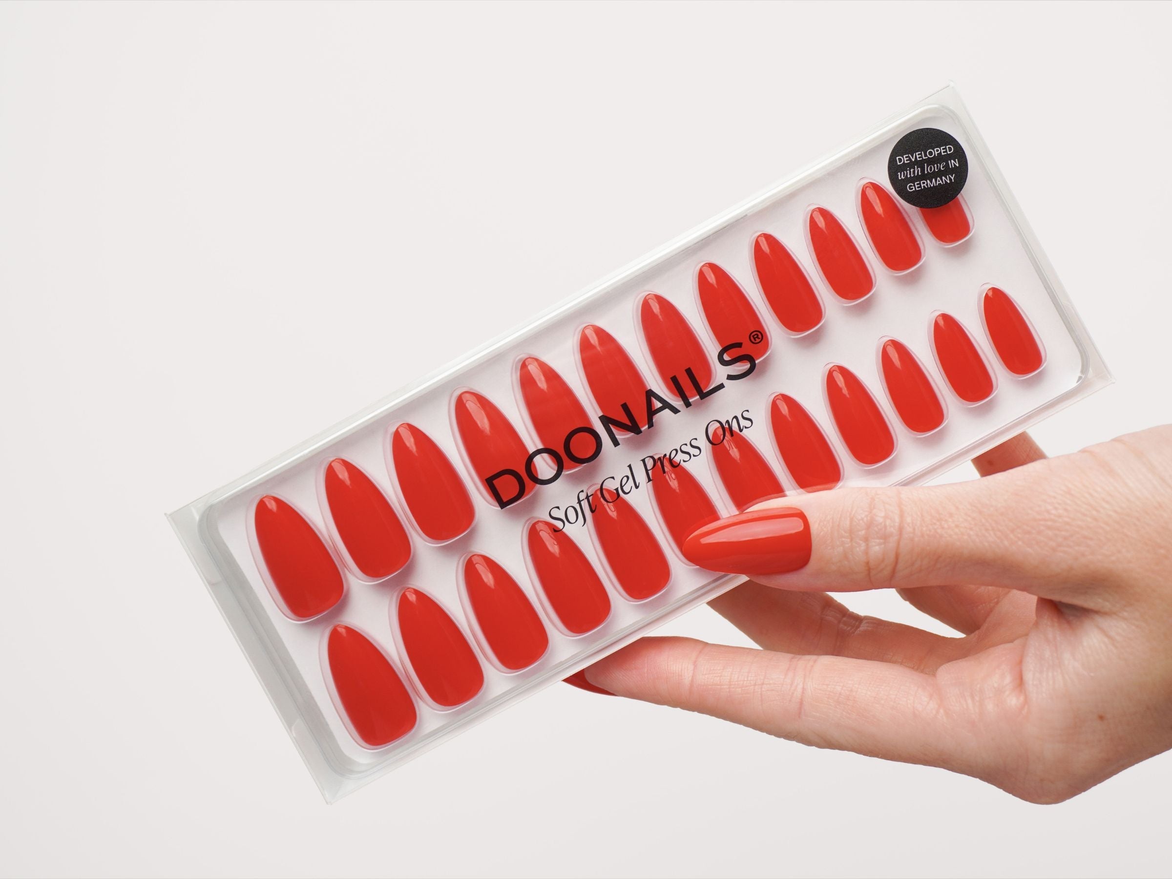 Almond Soft Gel Press Ons - Doonails Netherlands