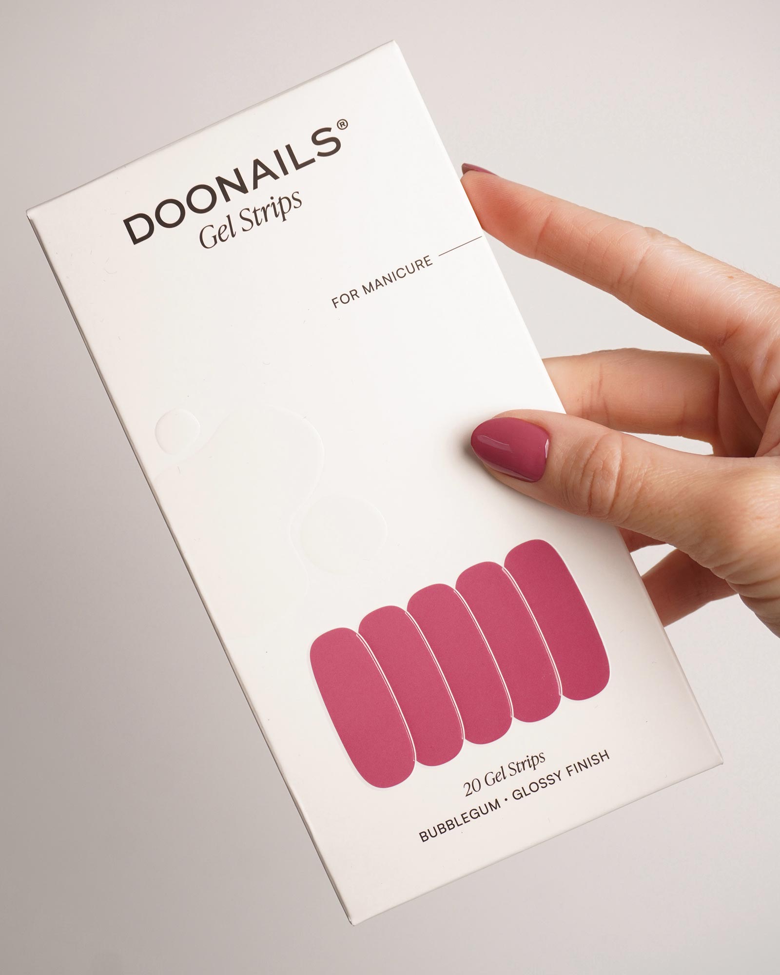 Bubblegum Gel Strips - Doonails Netherlands