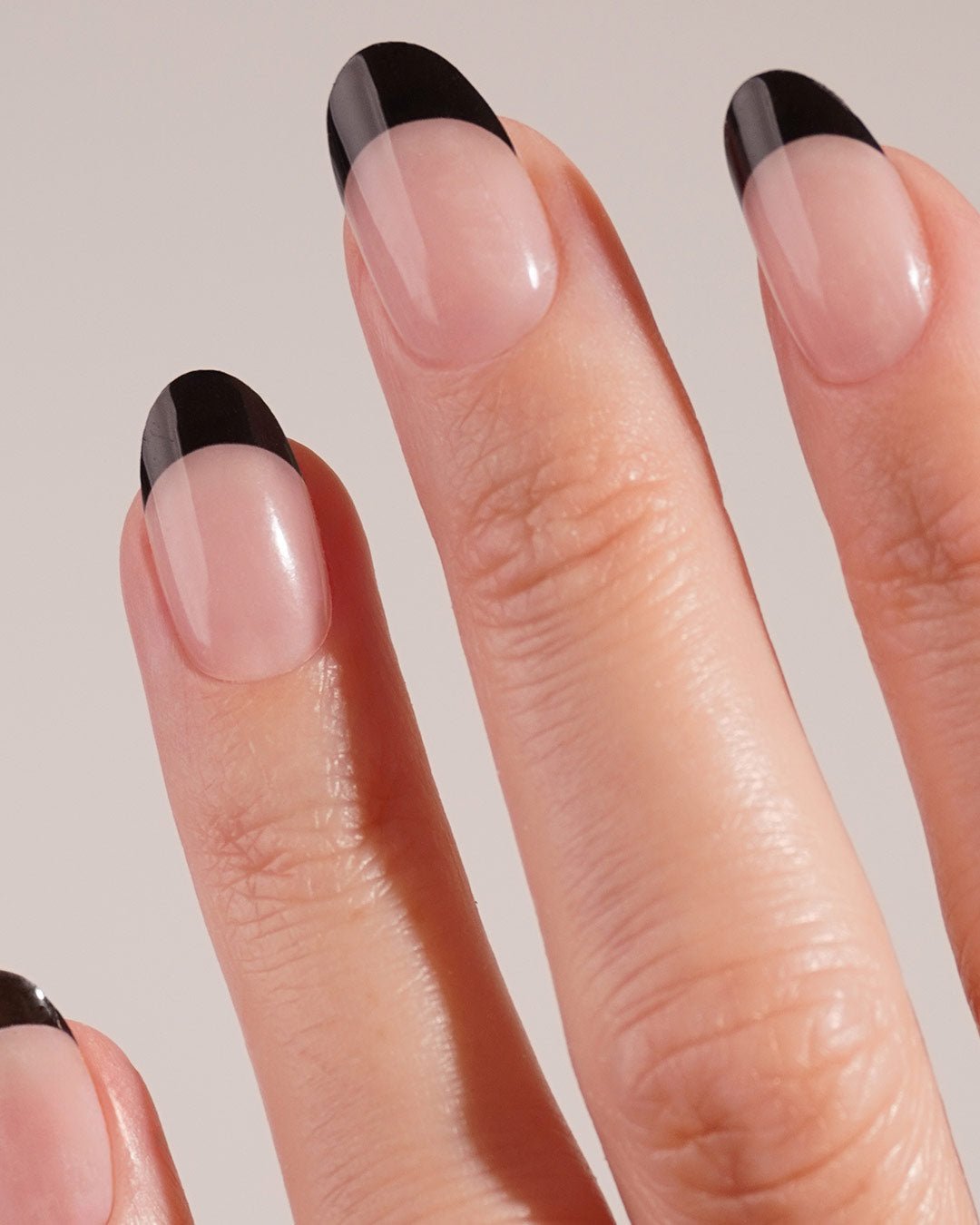 Black French Gel Strips - Doonails Netherlands