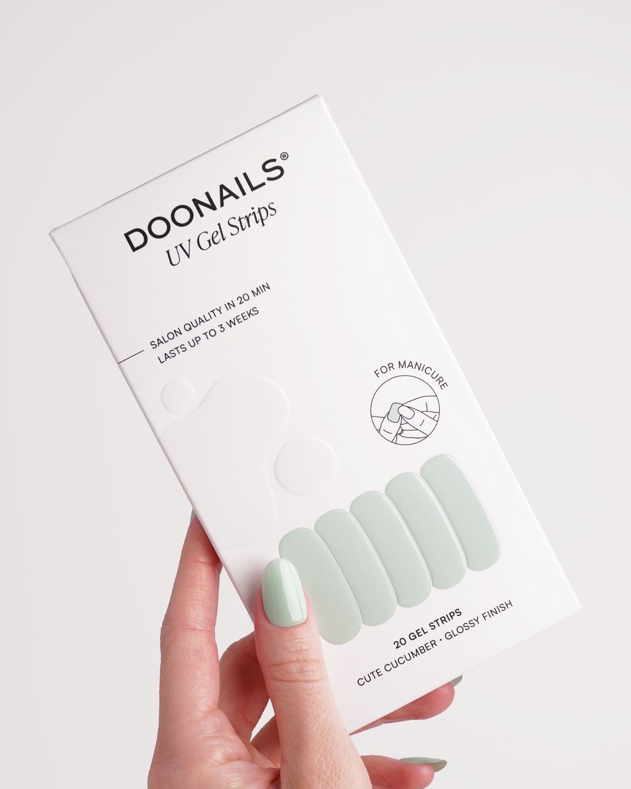 Cute Cucumber Gel Strips - Doonails Netherlands