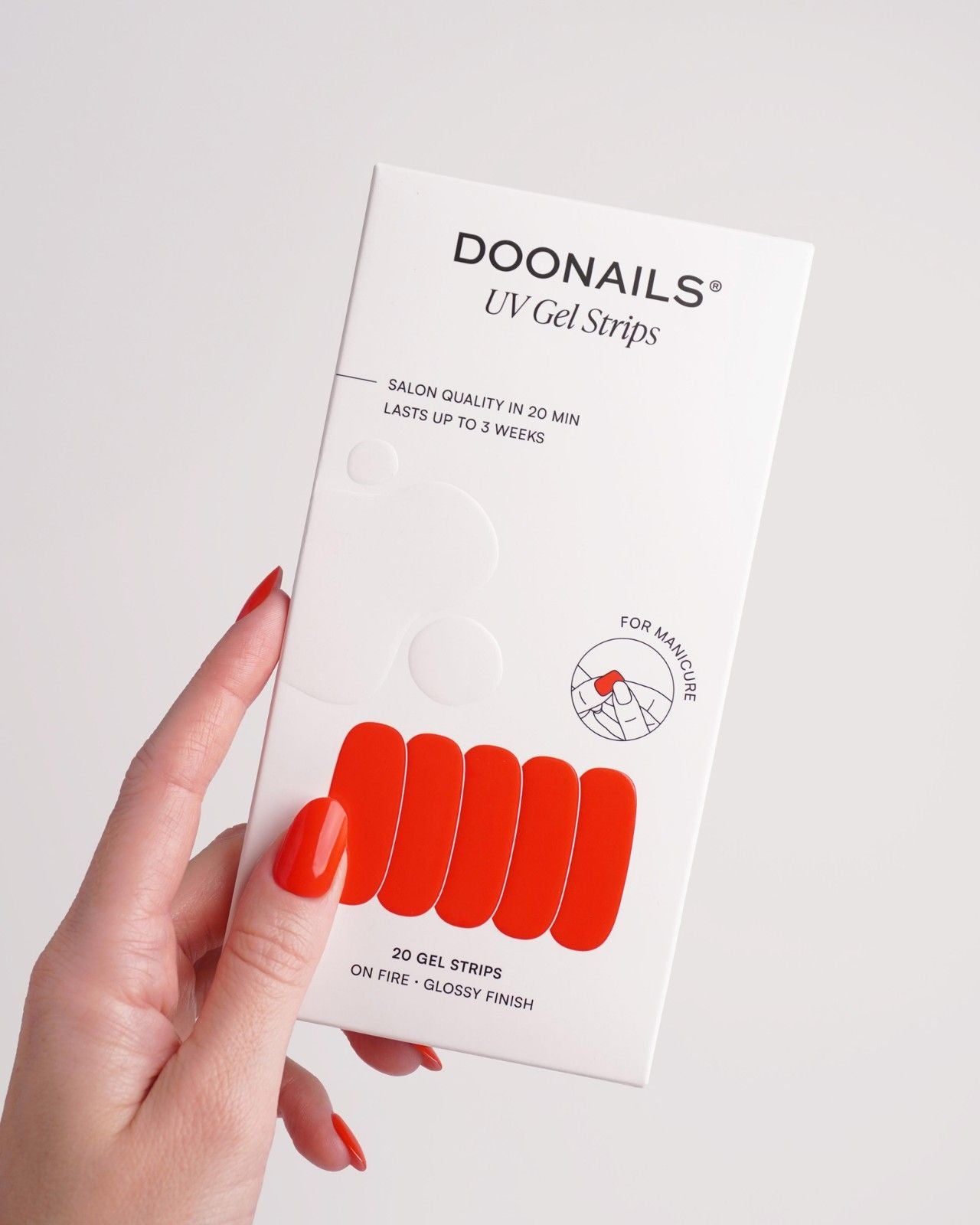 On Fire Gel Strips - Doonails Netherlands
