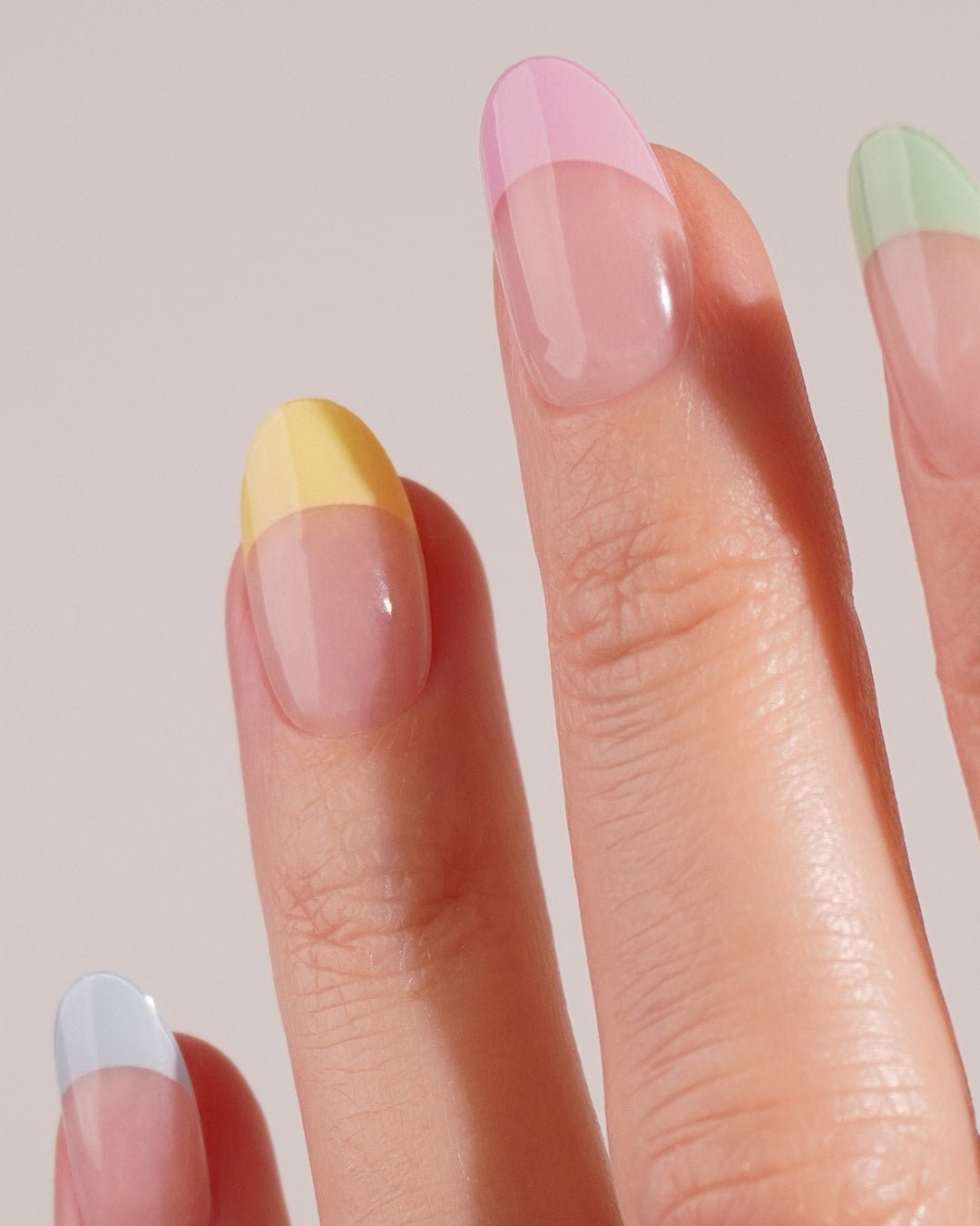 Pastel French Gel Strips - Doonails Netherlands