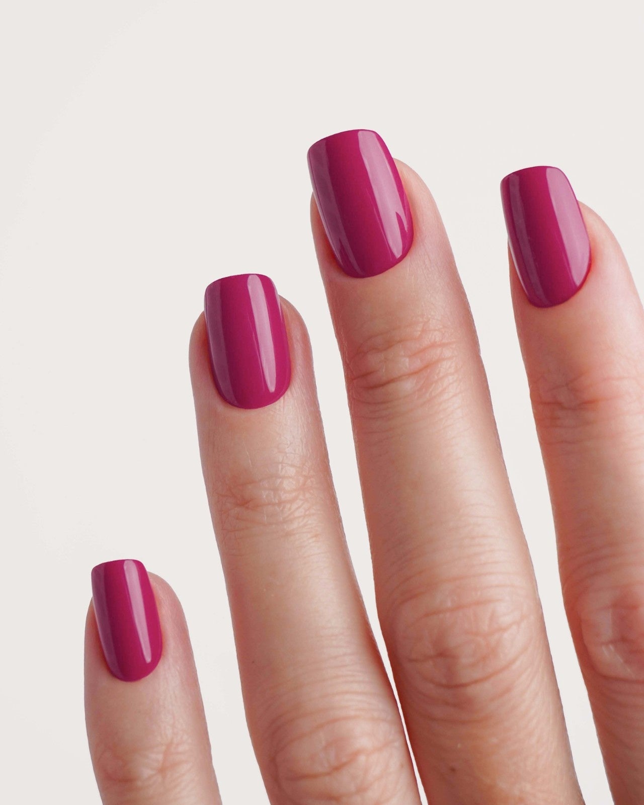 Acai Berry Short Square Soft Gel Press Ons - Doonails Netherlands
