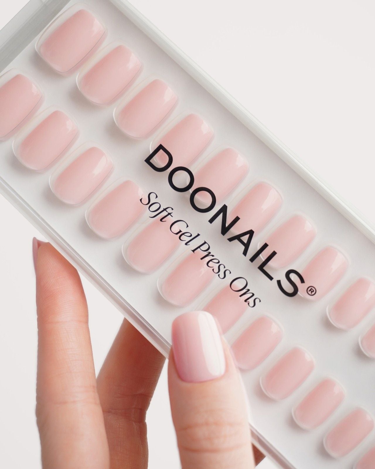 Ballerina Short Square Soft Gel Press Ons - Doonails Netherlands