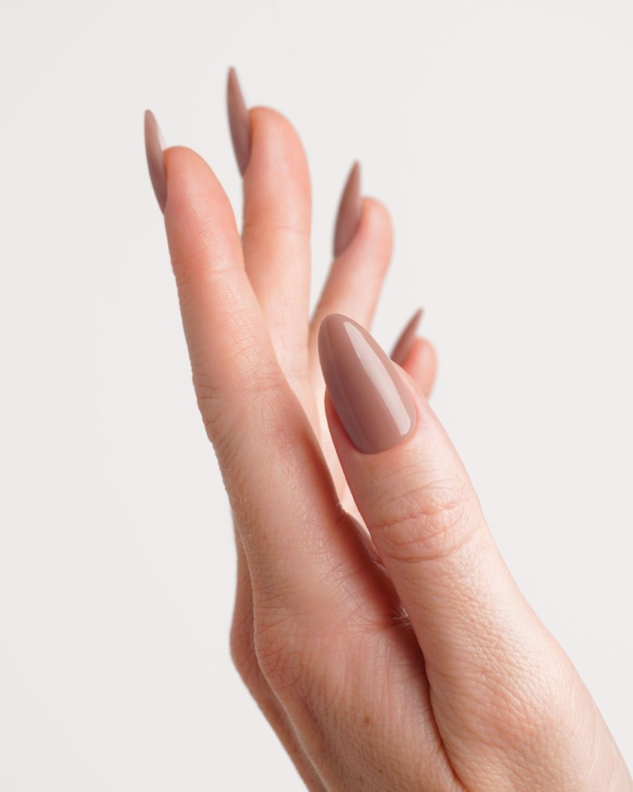 Espresso Medium Almond Soft Gel Press Ons - Doonails Netherlands