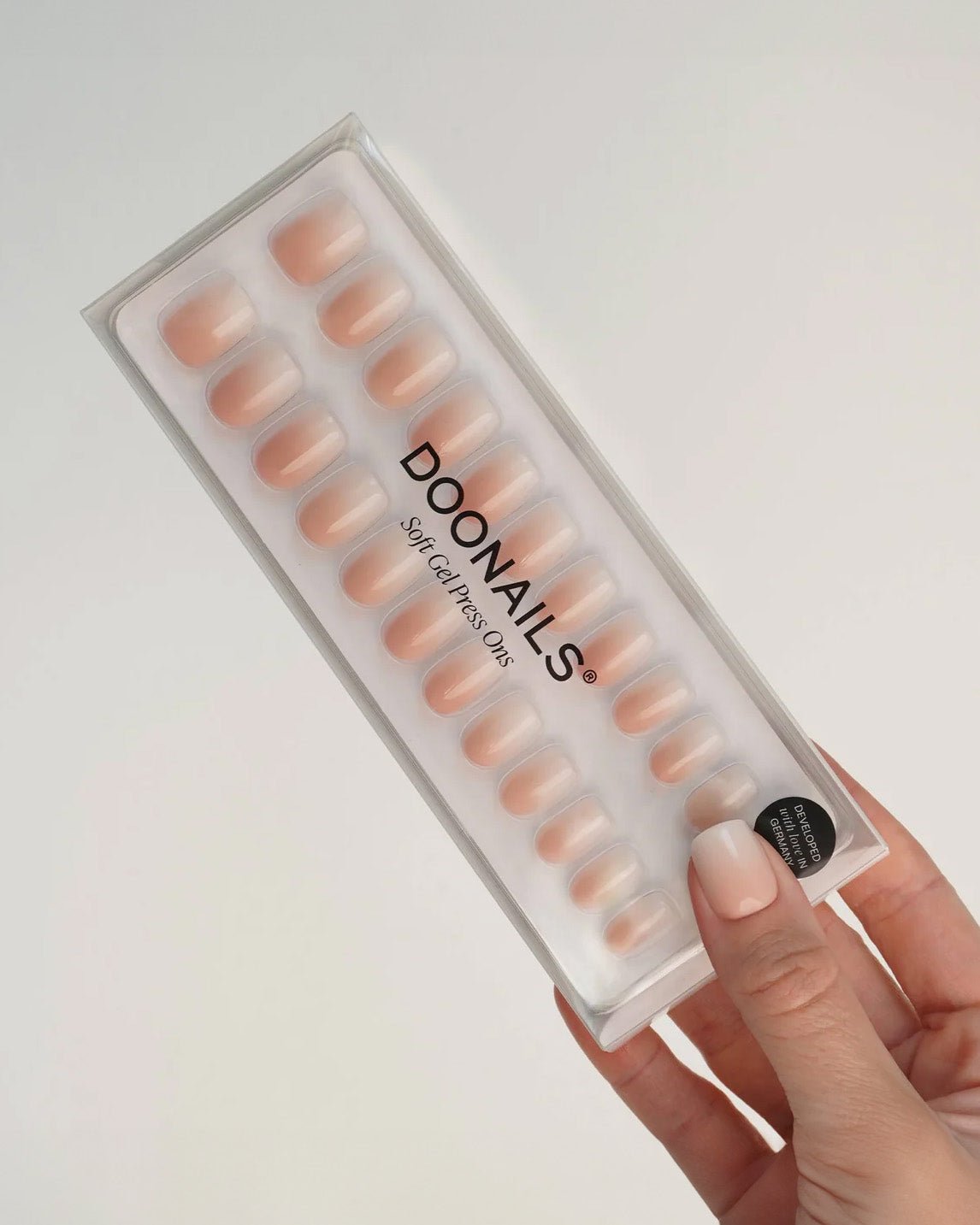 Babyboomer Short Square Soft Gel Press Ons - Doonails Netherlands