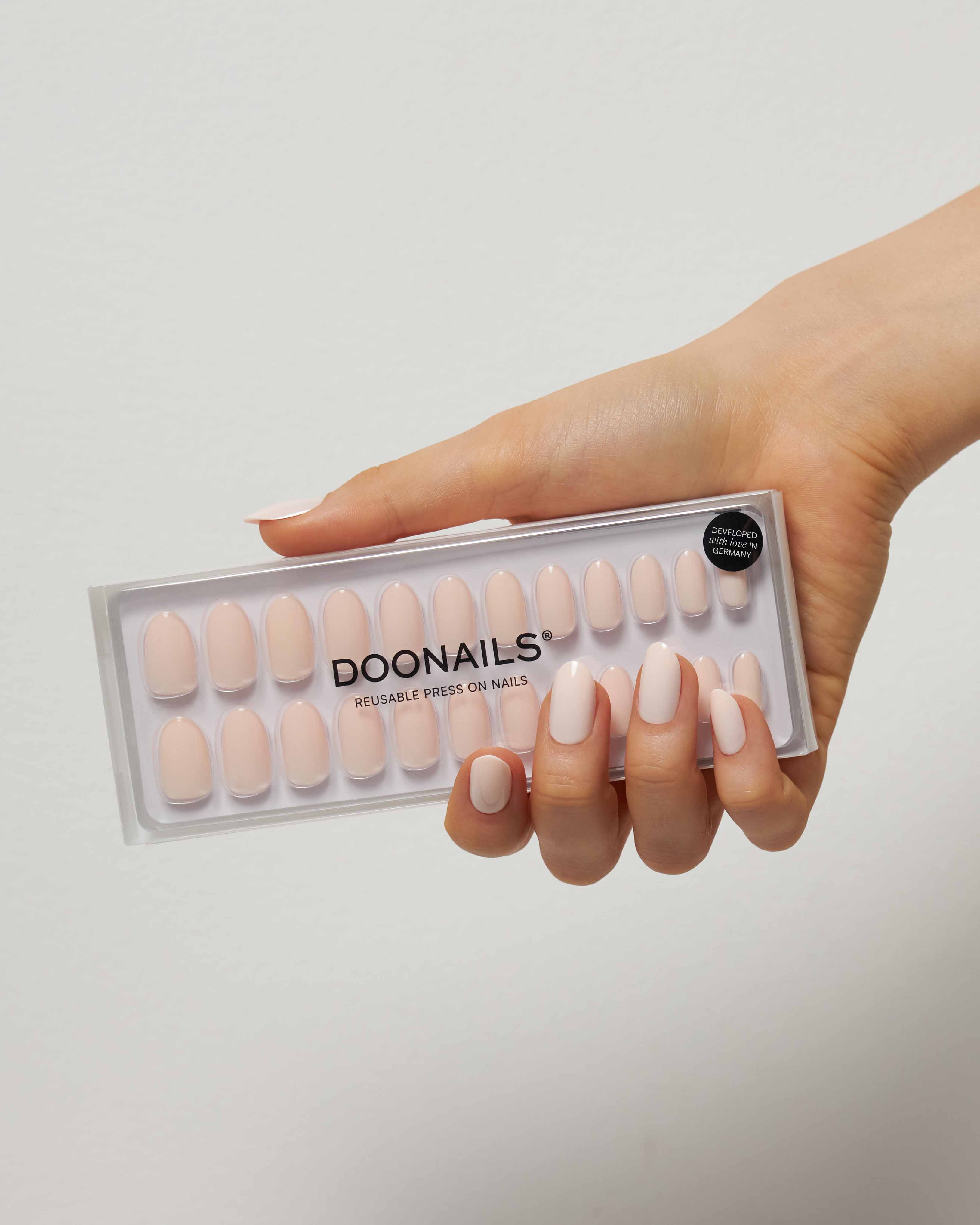 Cheesecake Medium Round Soft Gel Press Ons - Doonails Netherlands