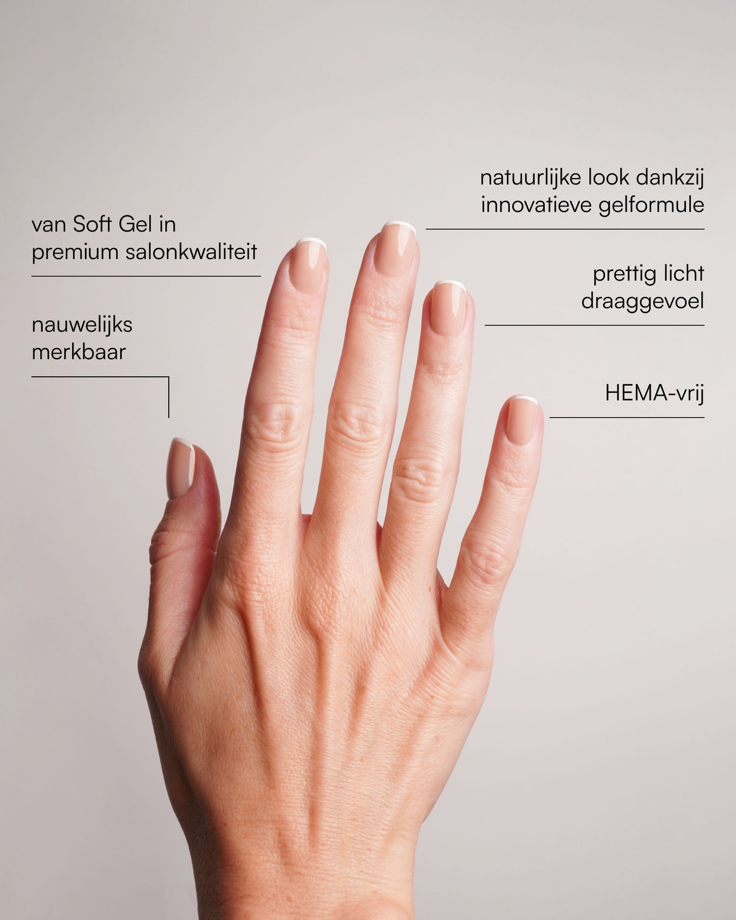 Classic French Extra Short Square Soft Gel Press Ons - Doonails Netherlands