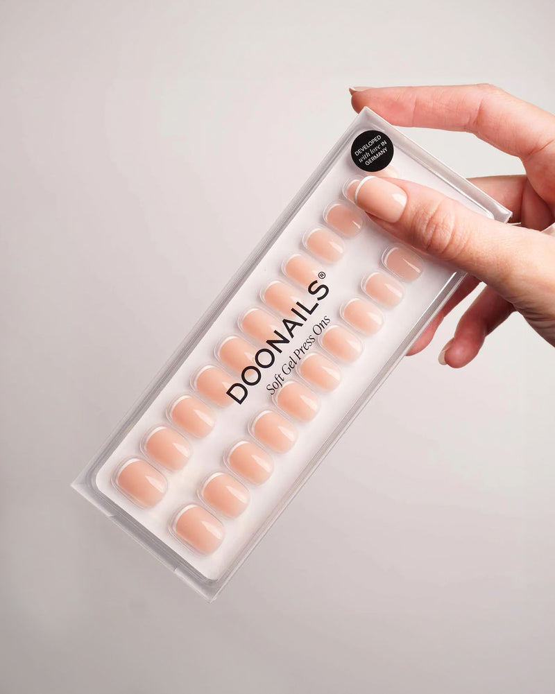 Classic French Extra Short Square Soft Gel Press Ons - Doonails Netherlands