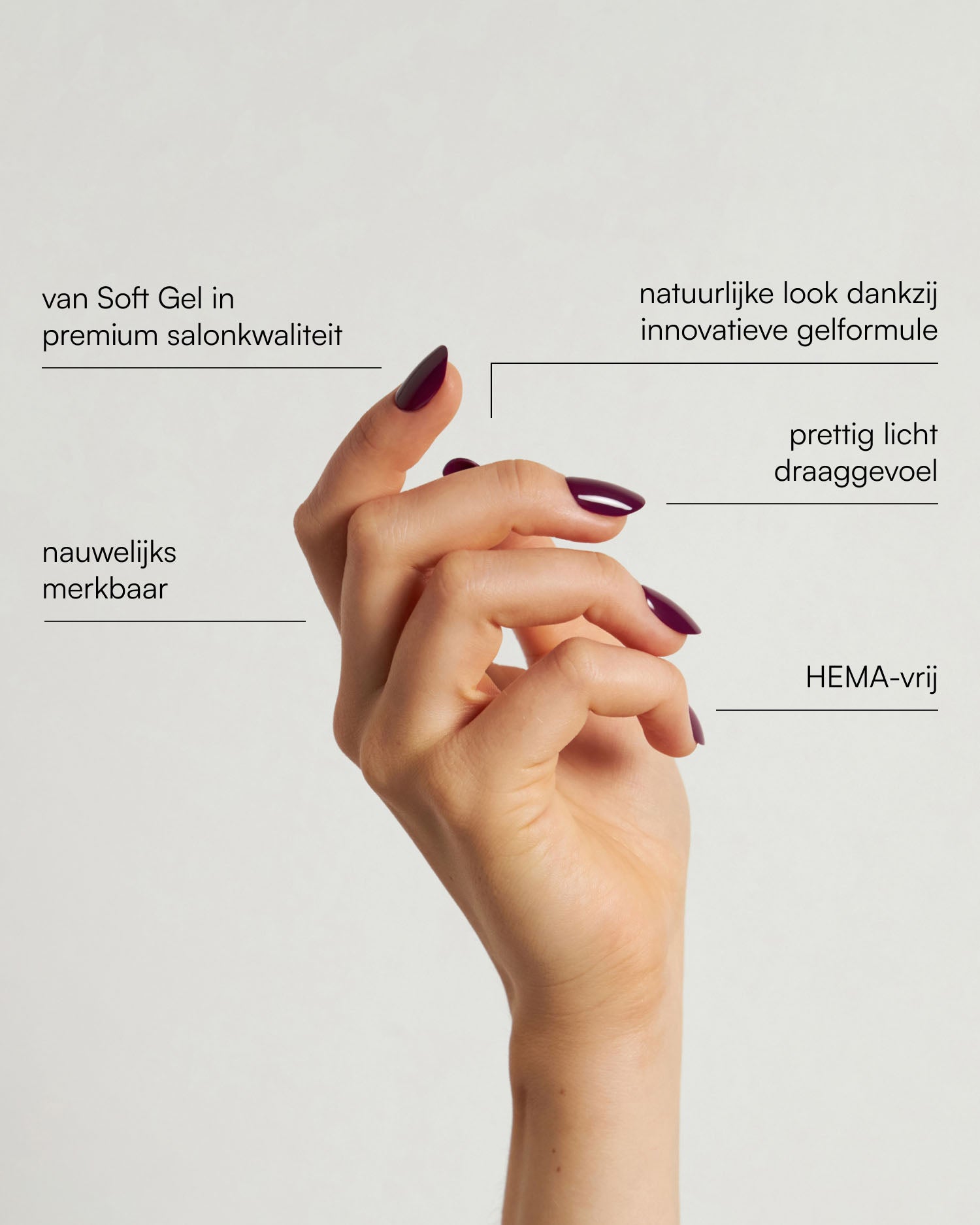 Into You Medium Round Soft Gel Press Ons - Doonails Netherlands