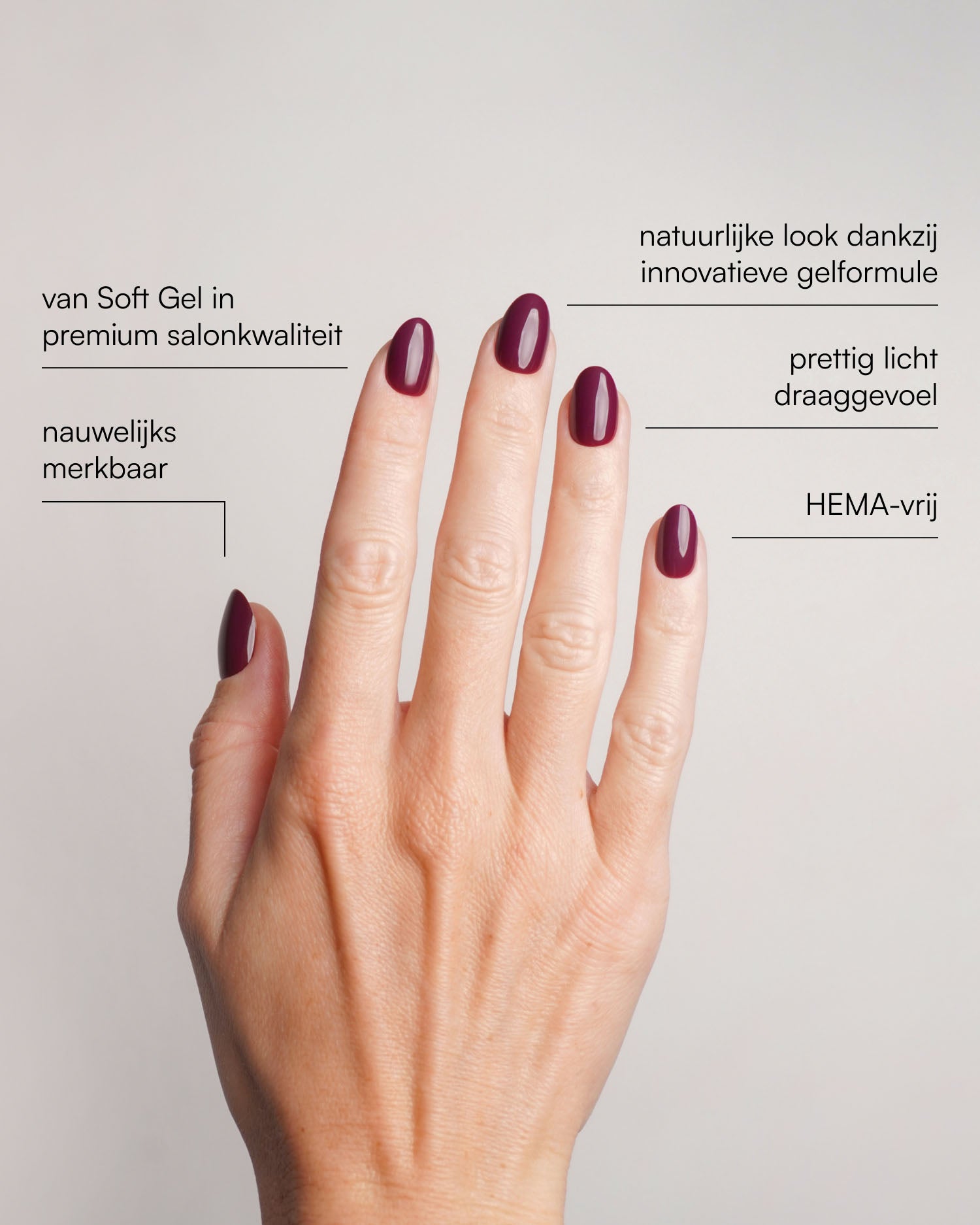 Into You Short Round Soft Gel Press Ons - Doonails Netherlands