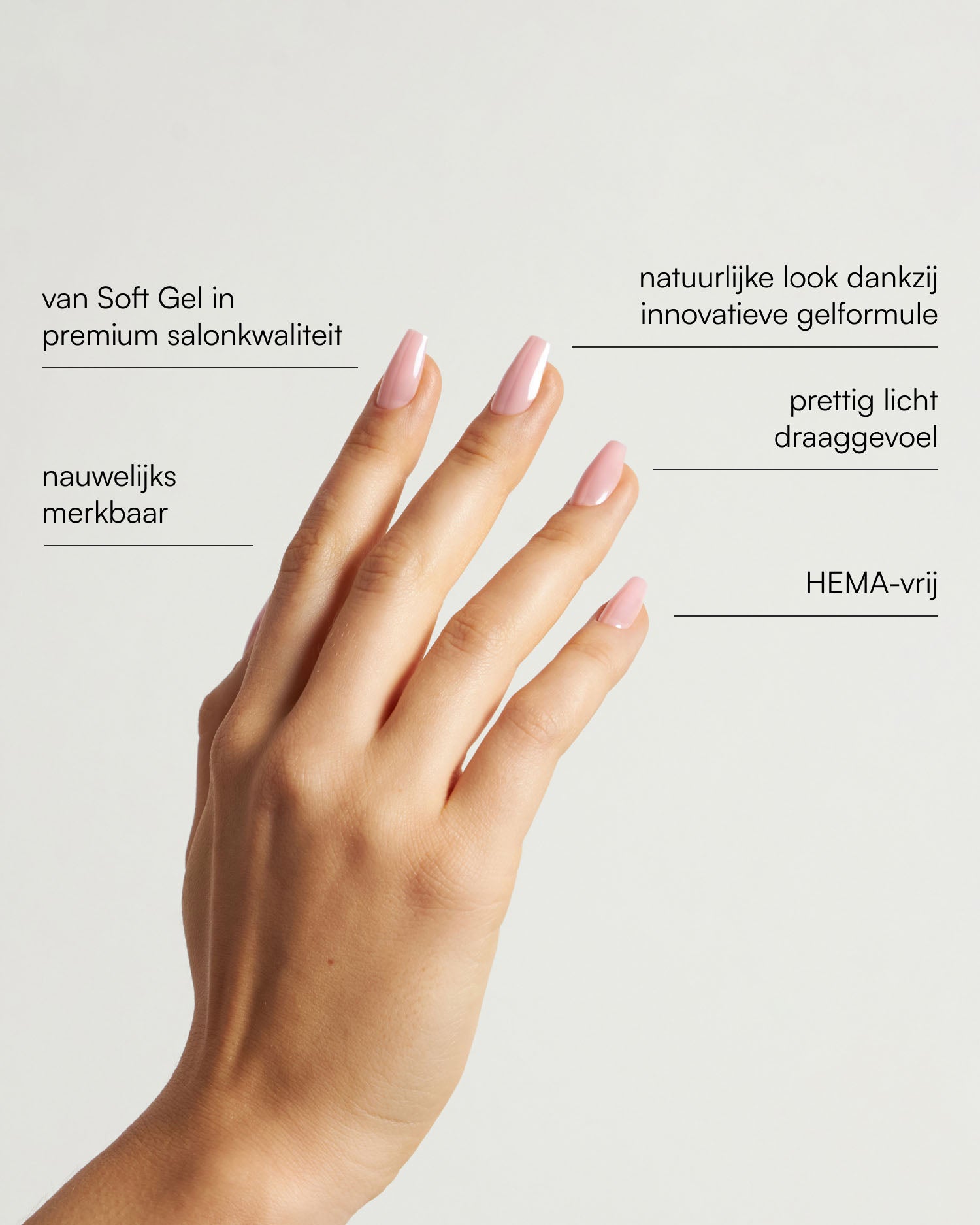 Jetset Short Coffin Soft Gel Press Ons - Doonails Netherlands