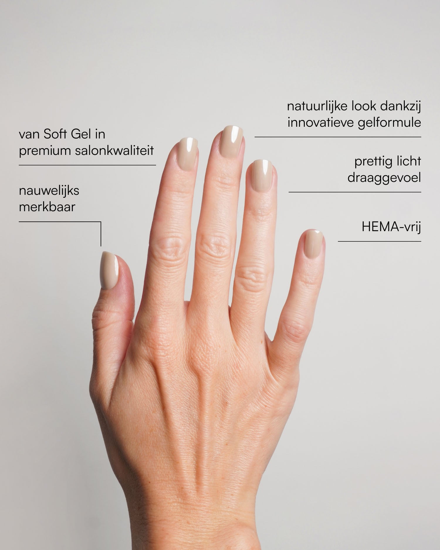 Toffee Extra Short Square Soft Gel Press Ons - Doonails Netherlands