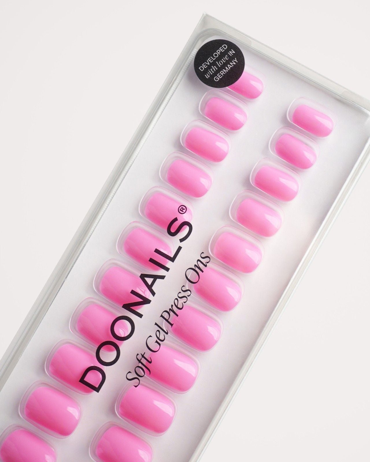 Barbie Girl Extra Short Square Soft Gel Press Ons - Doonails Netherlands