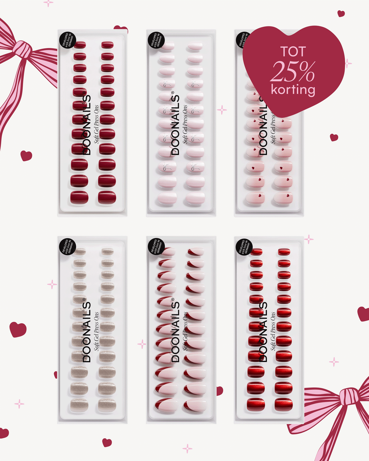 Mix & Match Navulbundel - Soft Gel Press Onsdoonails