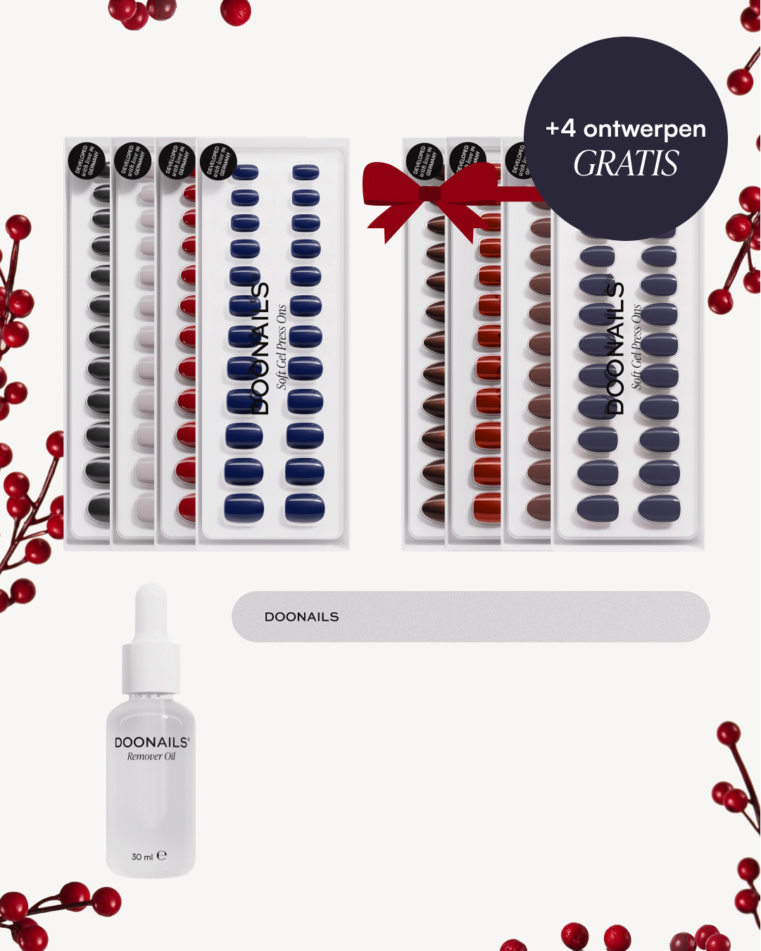 Black Month Starterset - Soft Gel Press Ons