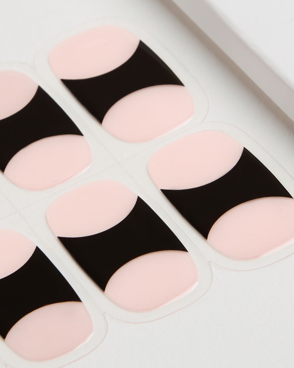 Black French Gel Strips - Doonails Netherlands