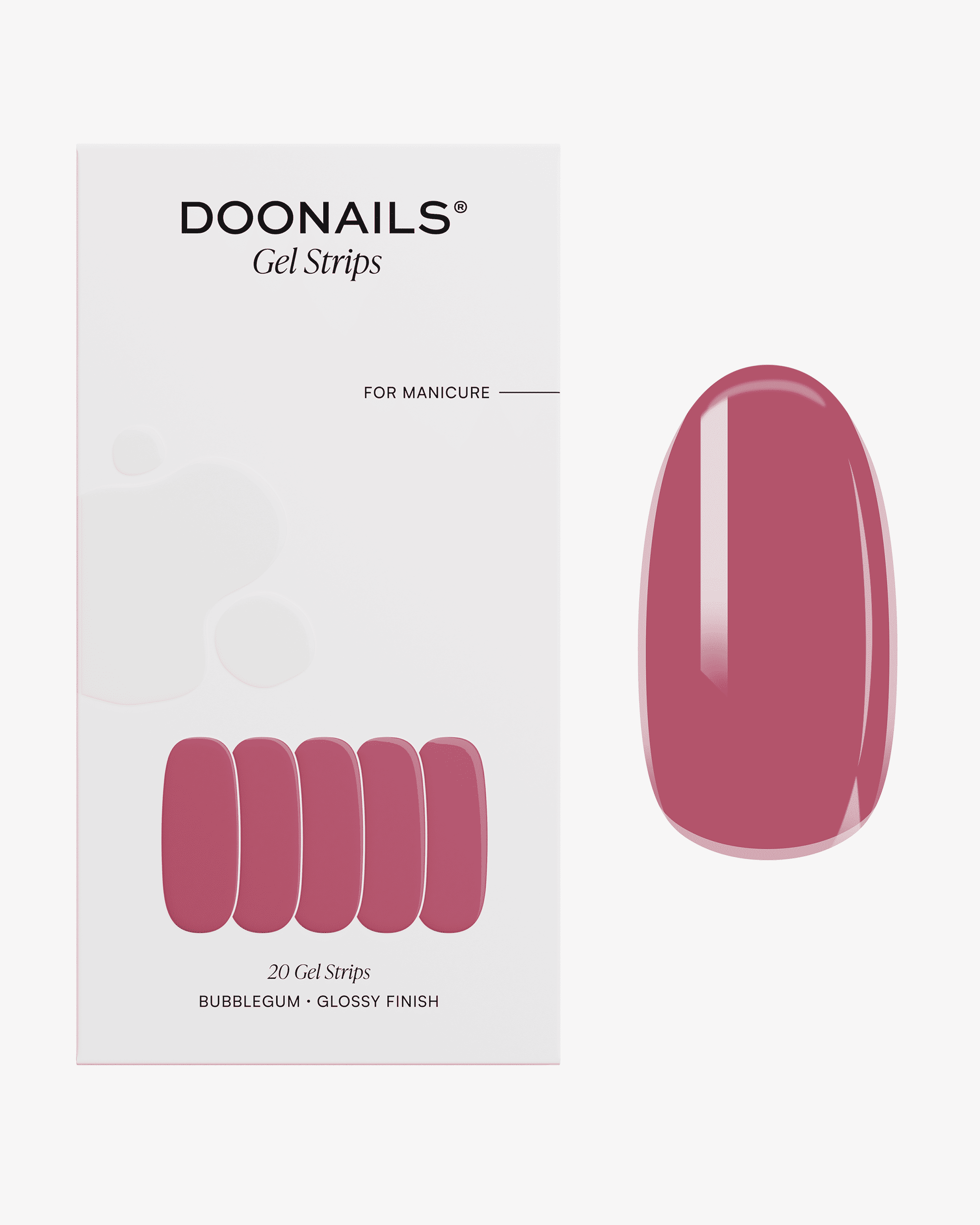 Bubblegum Gel Strips - Doonails Netherlands
