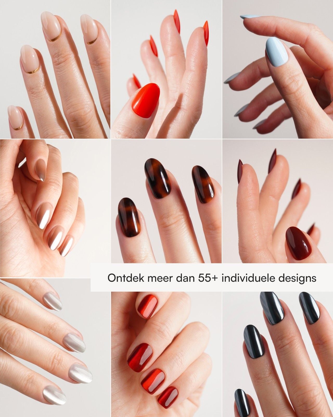 Love Paris Short Almond Soft Gel Press Ons - Doonails Netherlands