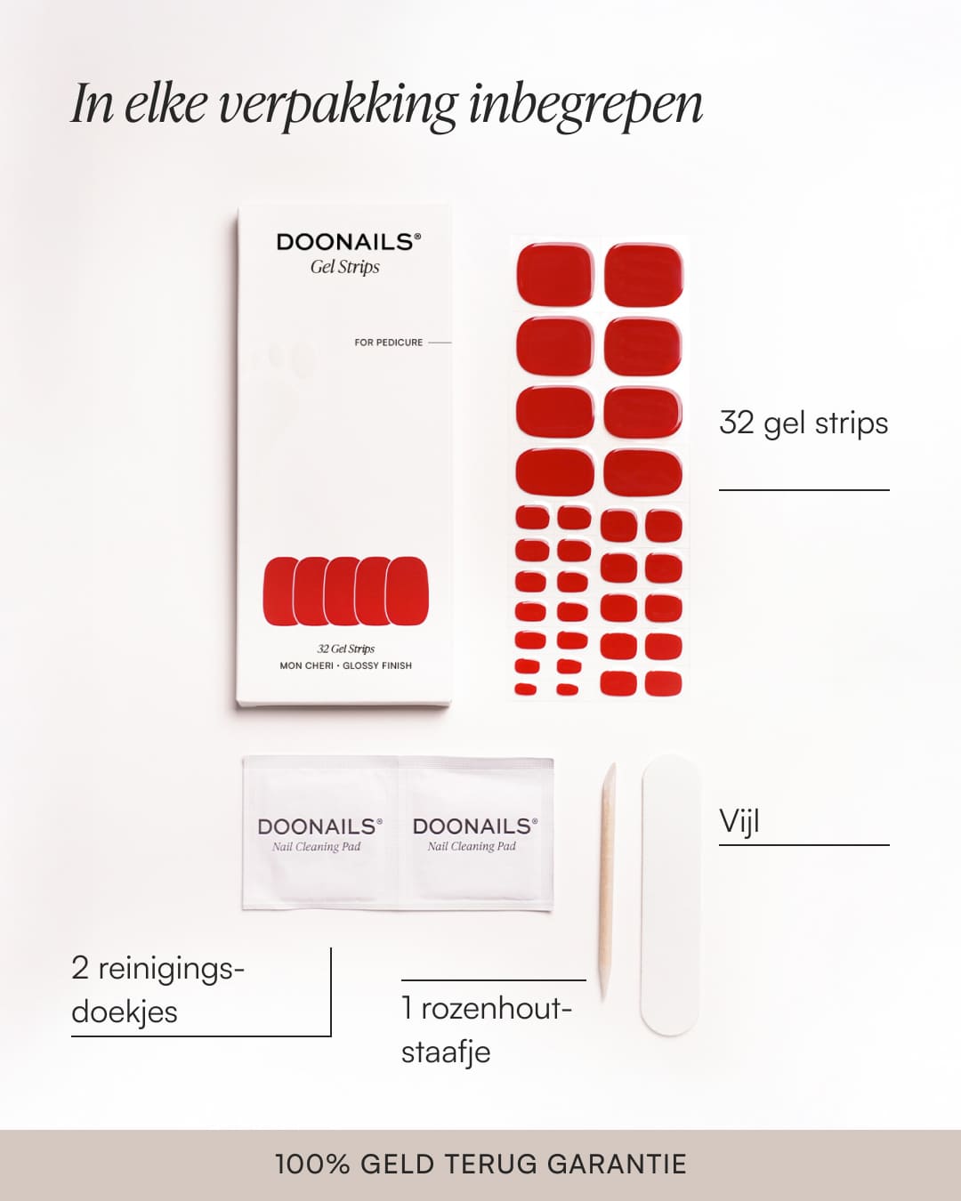 Cute Cucumber Pedicure Gel Strips - Doonails Netherlands