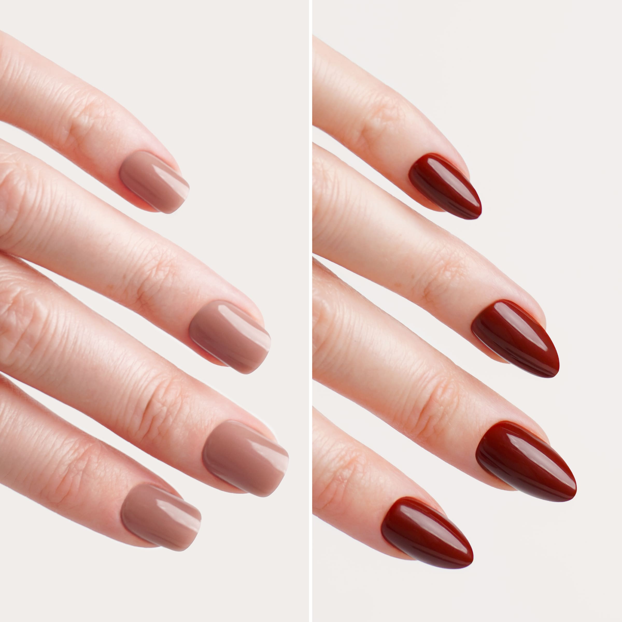 Soft Gel Press Ons Espresso & Love Paris