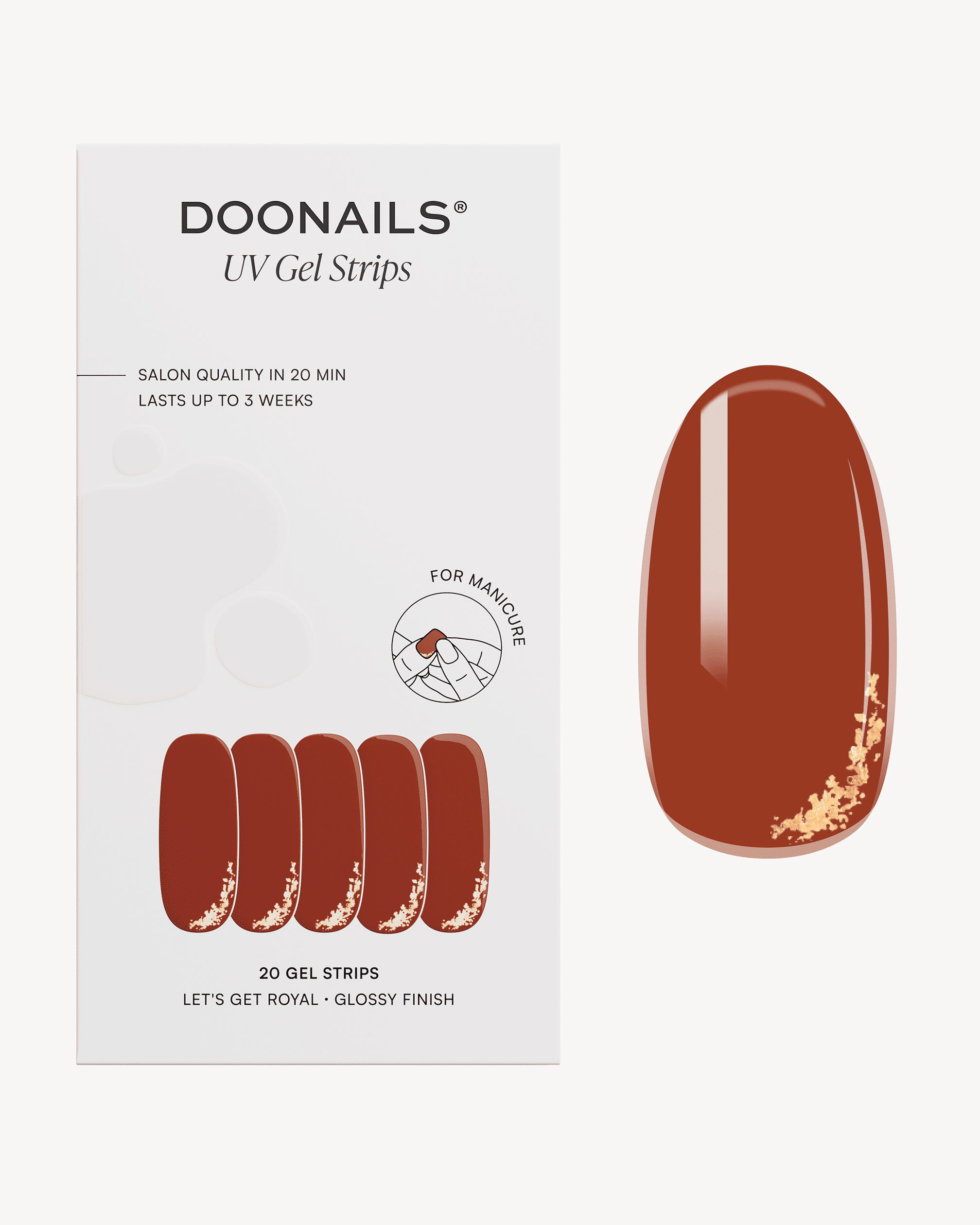 Let's Get Royal Gel Strips - Doonails Netherlands