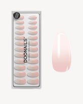 Babyboomer Medium Almond Soft Gel Press Ons - Doonails Netherlandsdoonails