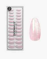 Rose Cat Eye Medium Almond Soft Gel Press Ons - Doonails Netherlandsdoonails