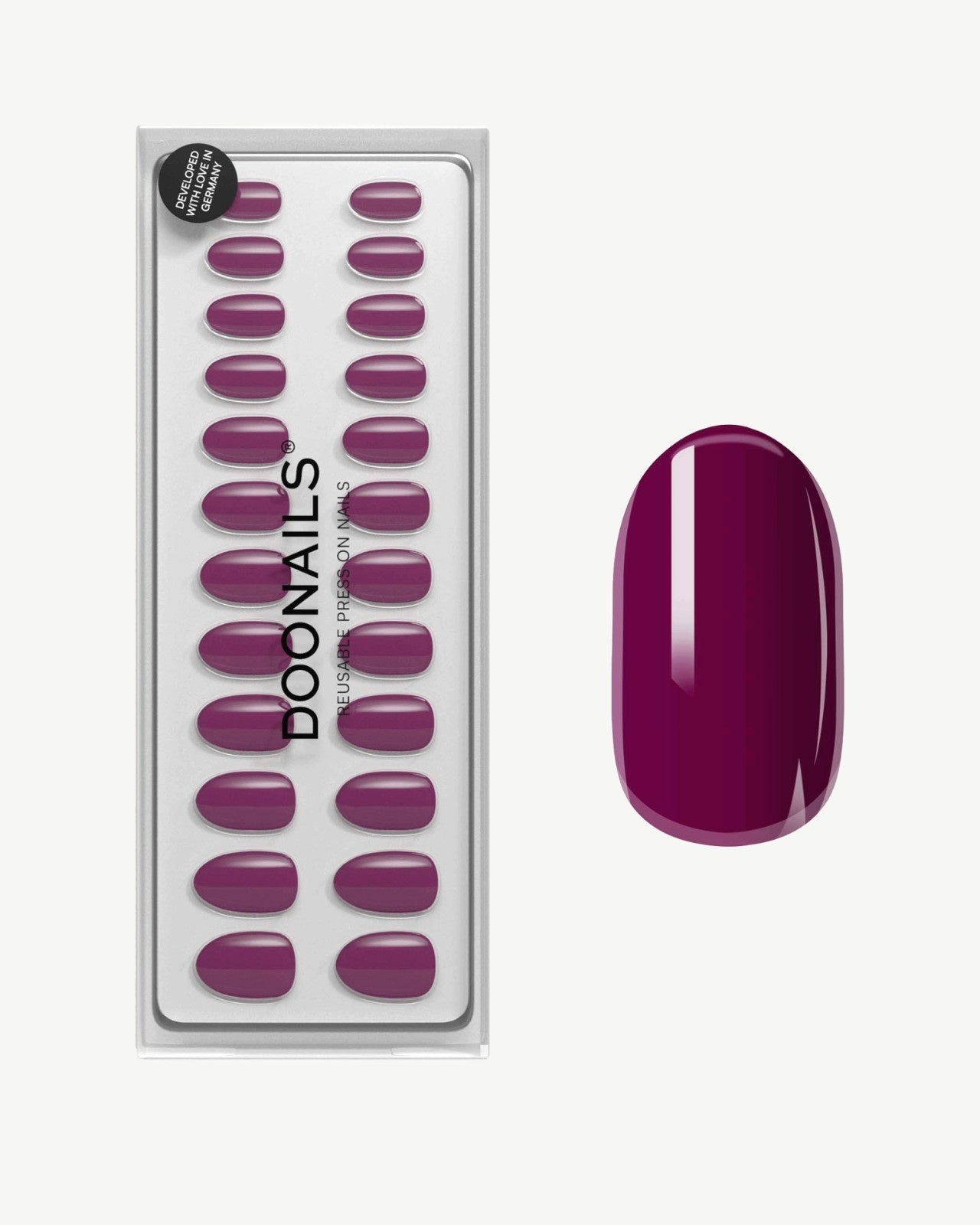 Into You Medium Round Soft Gel Press Ons - Doonails Netherlands