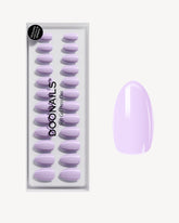 Lavender Mist Short Almond Soft Gel Press Ons - Doonails Netherlandsdoonails