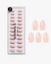 Pastel Swirl Short Almond Soft Gel Press Ons - Doonails Netherlandsdoonails