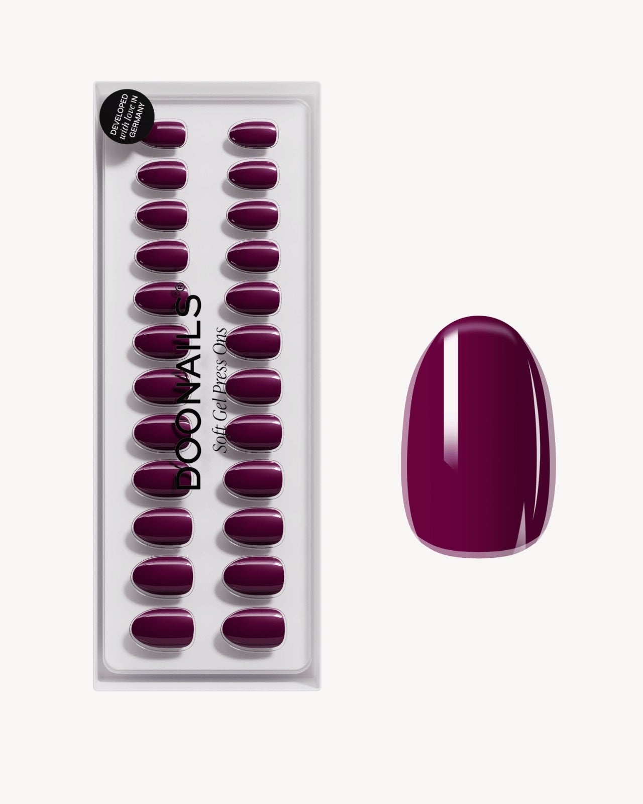 Into You Short Round Soft Gel Press Ons - Doonails Netherlands