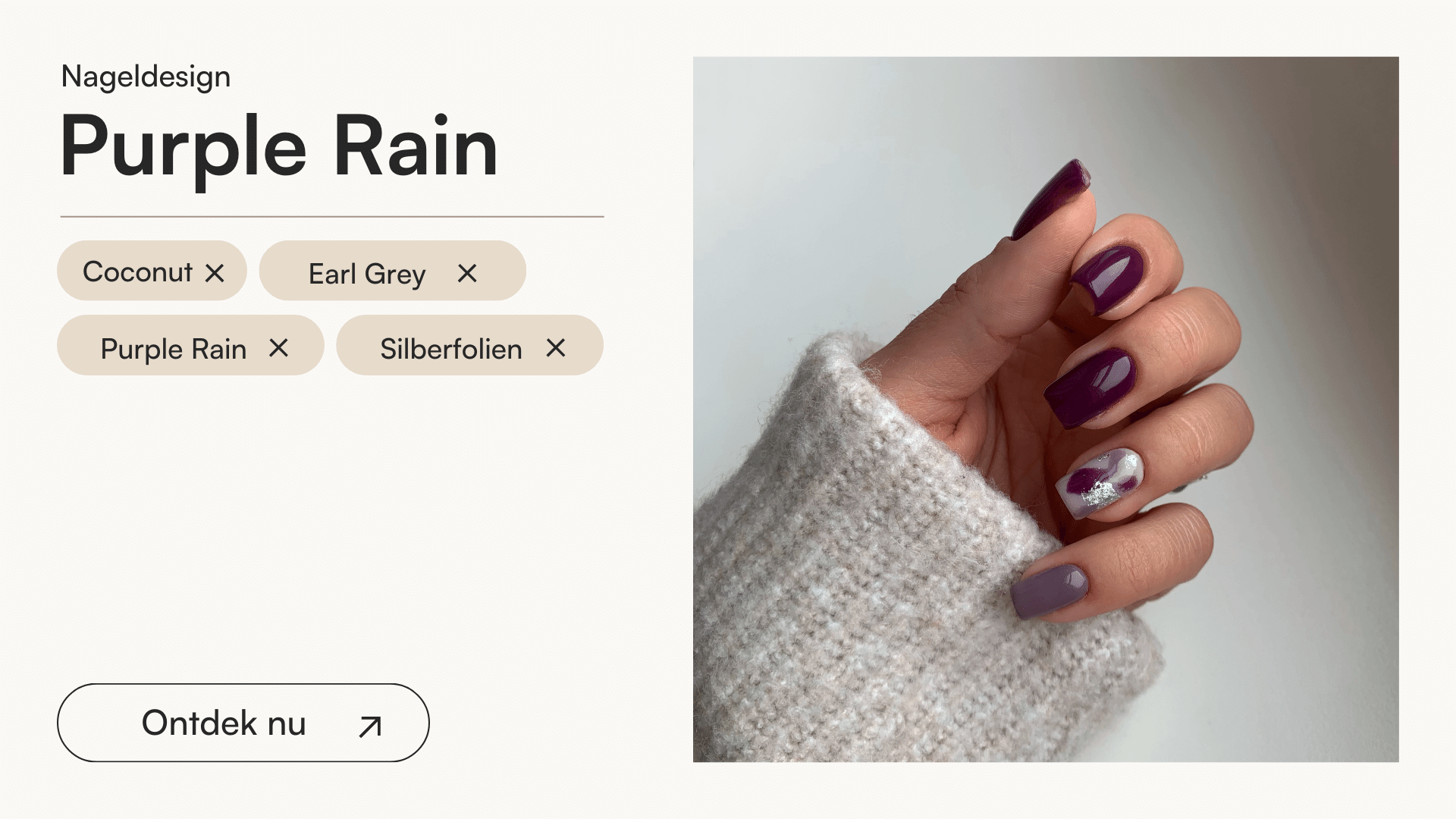 Purple Rain Design - Doonails Netherlands