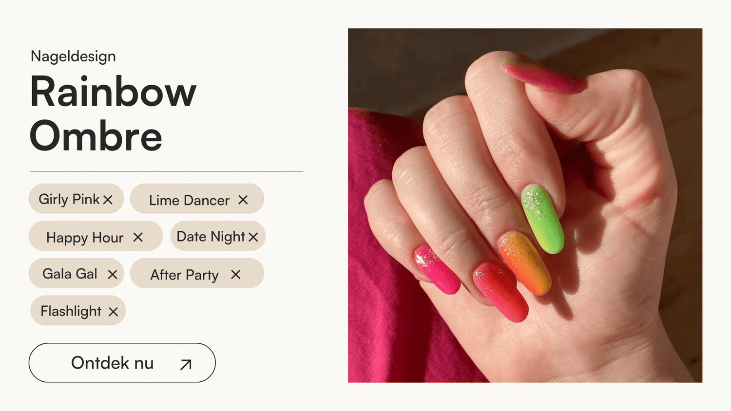Rainbow Ombre - Doonails Netherlands