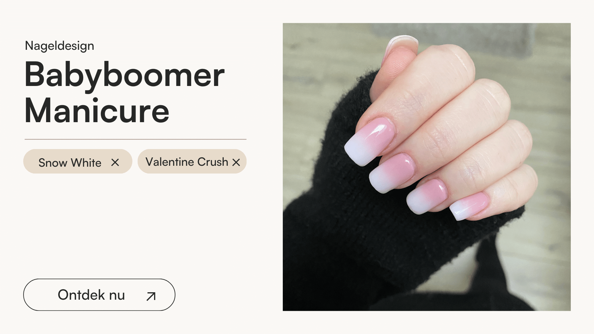 Babyboomer Manicure - Doonails Netherlands