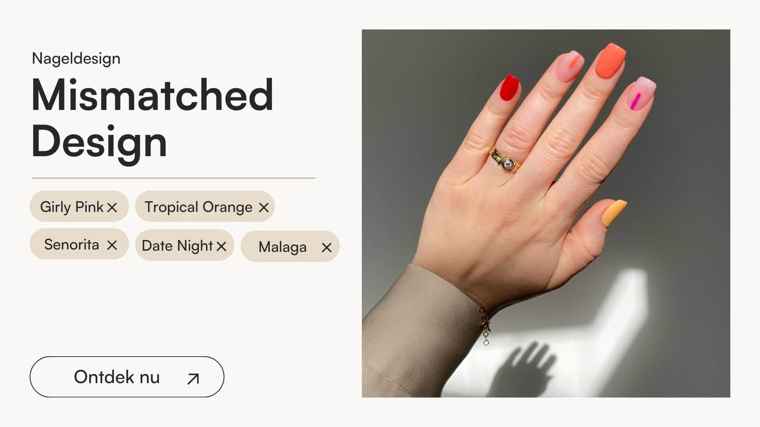 Mismatched Nails - Doonails Netherlands