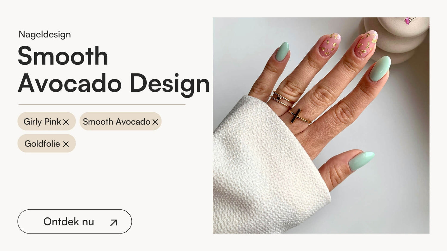 Smooth Avocado Design - Doonails Netherlands