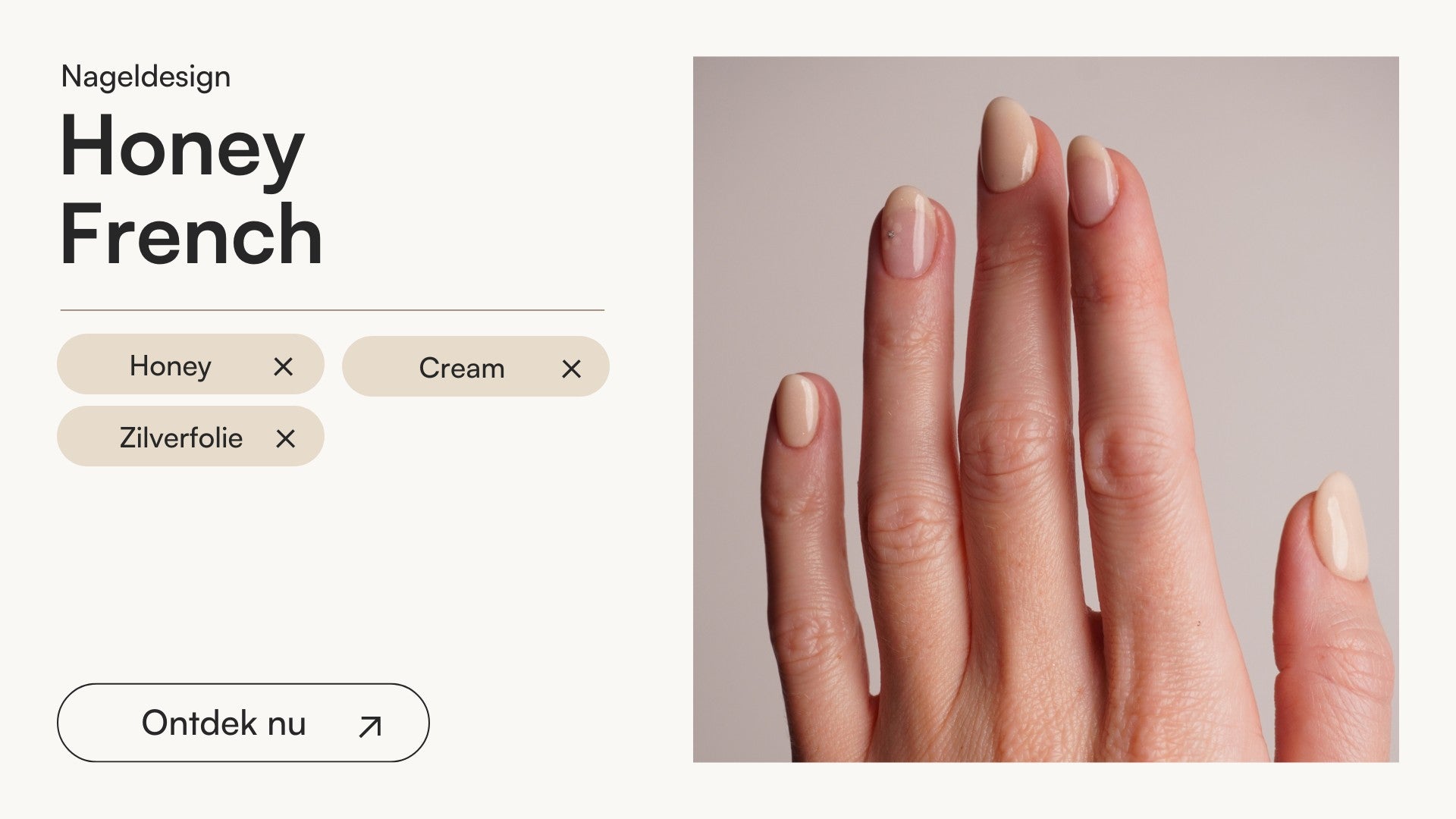 Honey French Tutorial - Doonails Netherlands