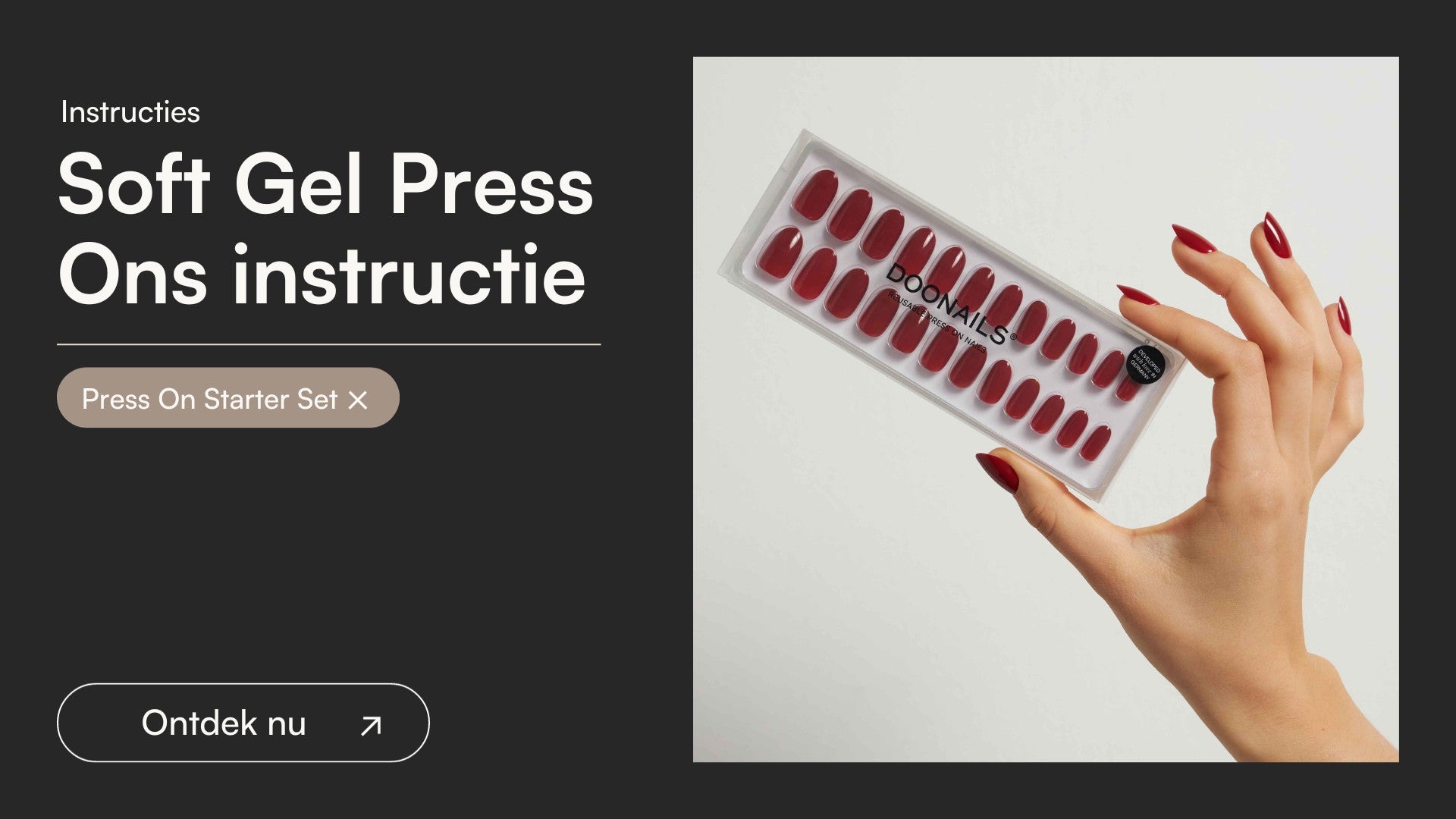 Instructies voor Soft Gel Press Ons