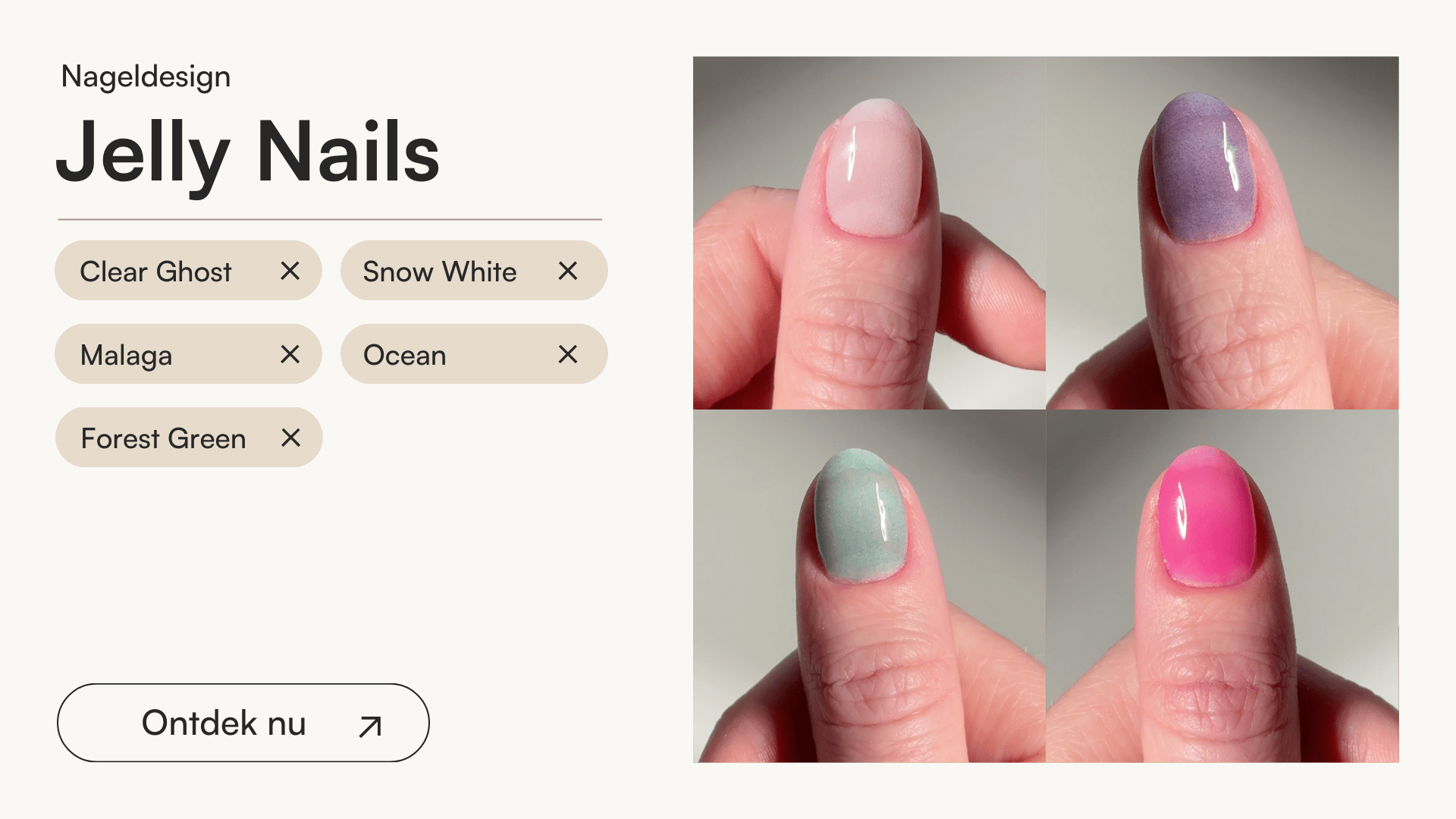 Jelly Nails - Doonails Netherlands