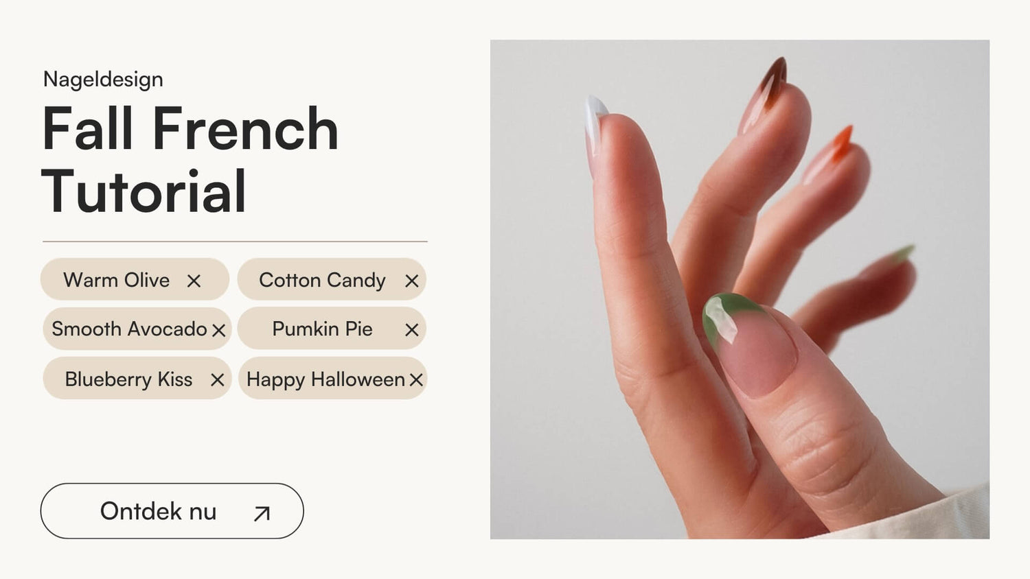 Fall French Tutorial - Doonails Netherlands