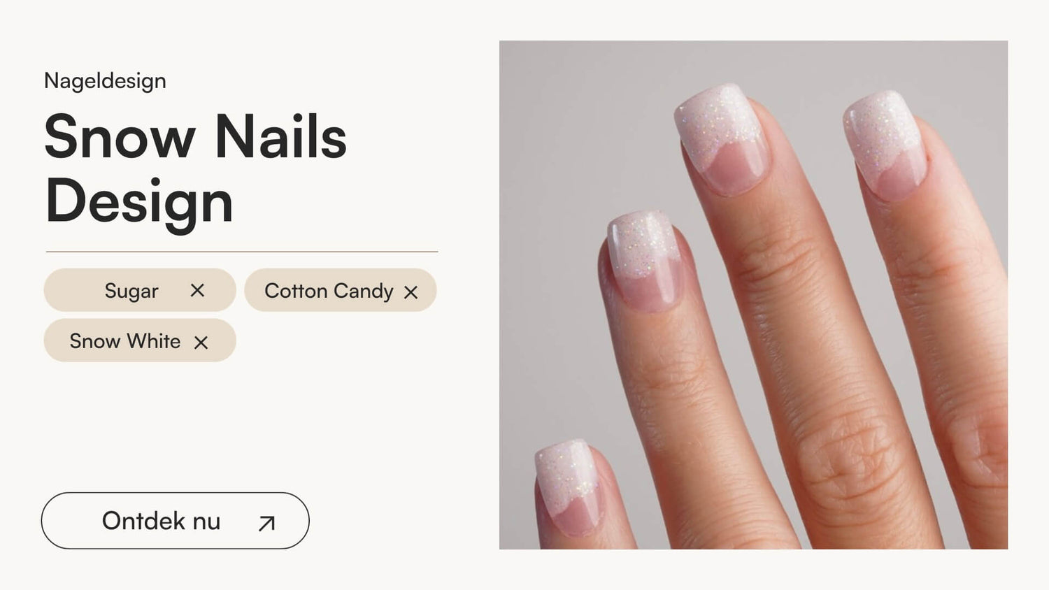 Snow Nails Design - Doonails Netherlands