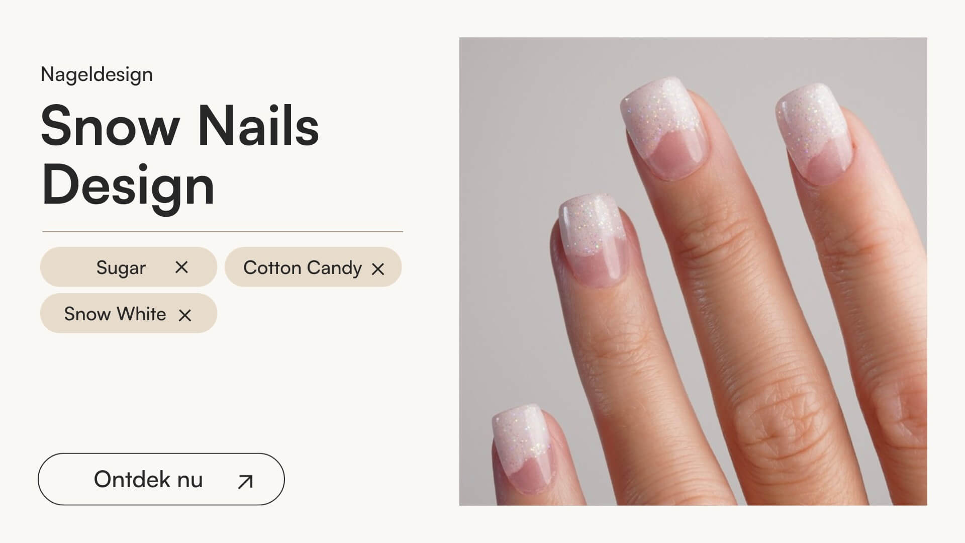 Snow Nails Design - Doonails Netherlands
