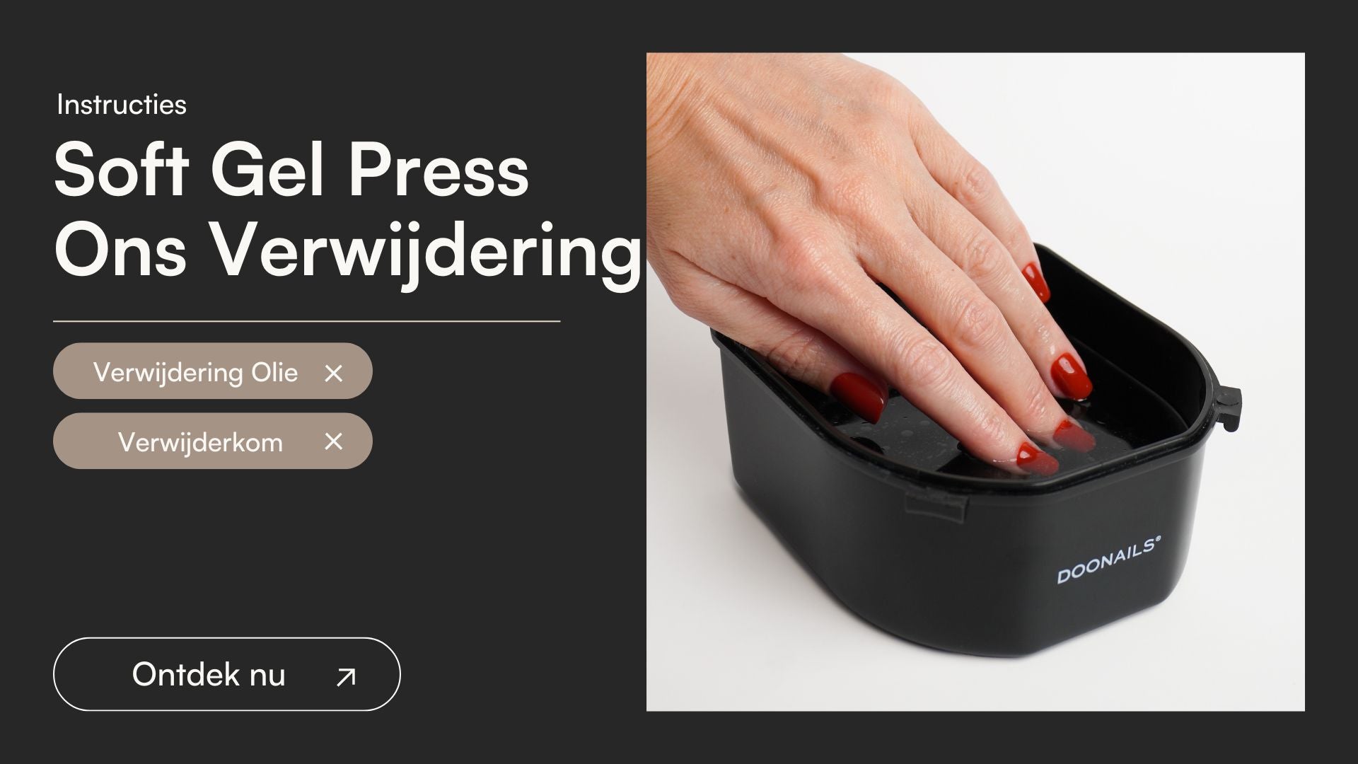 Soft Gel Press Ons Verwijdering