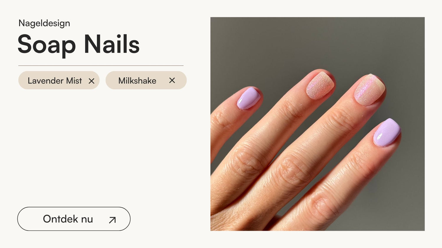 De nieuwste trend: Soap Naildesign