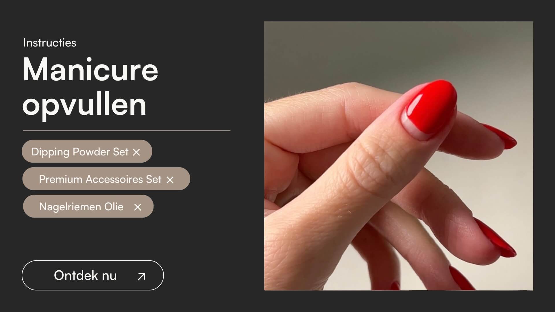 Manicure opvullen - Doonails Netherlands