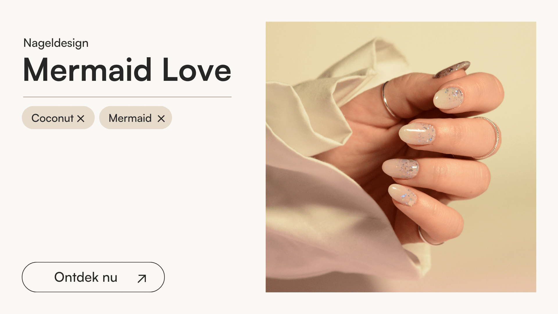 Mermaid Love Design - Doonails Netherlands