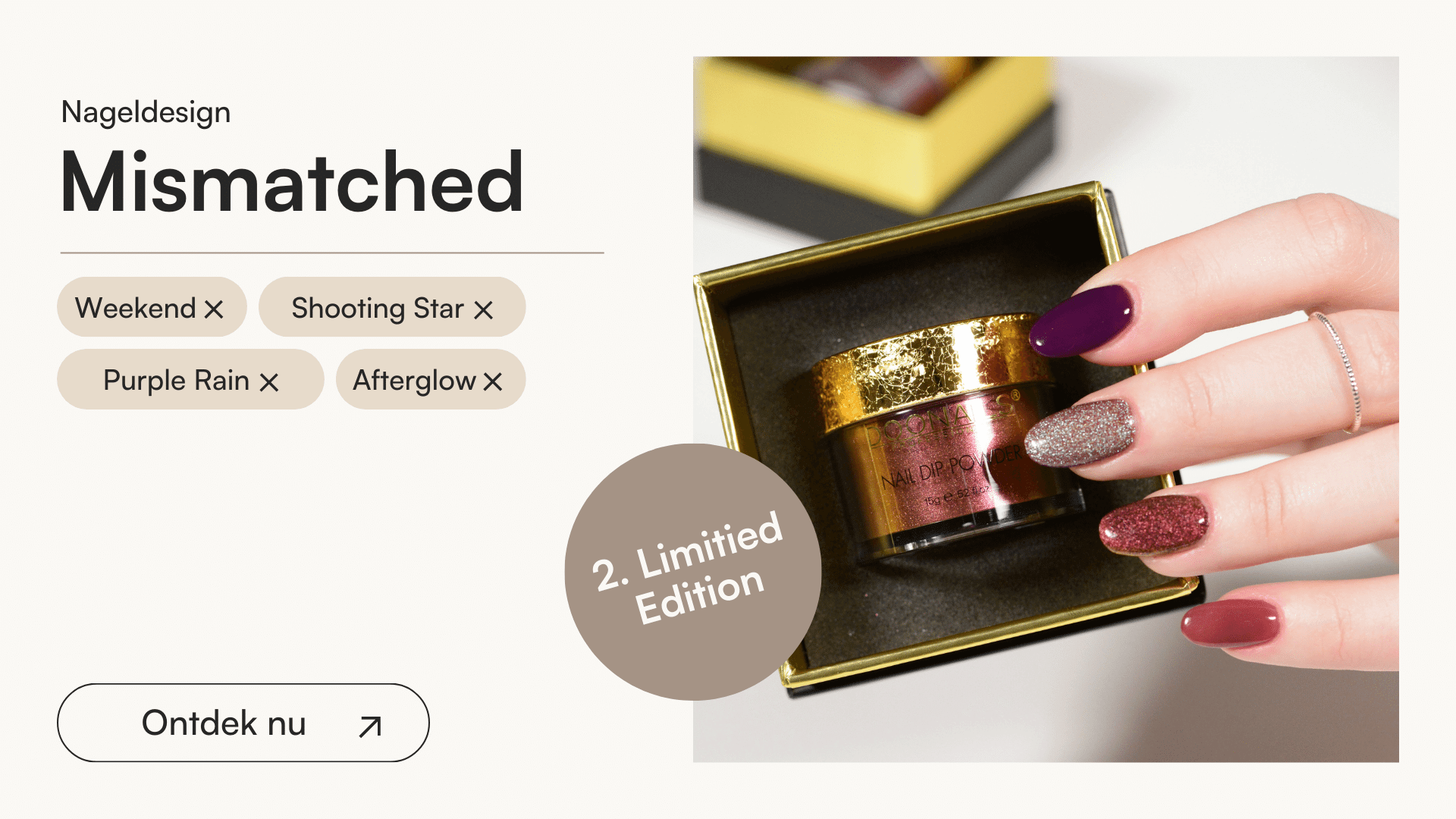 2nd Limited Collection Mismatched - Doonails Netherlands