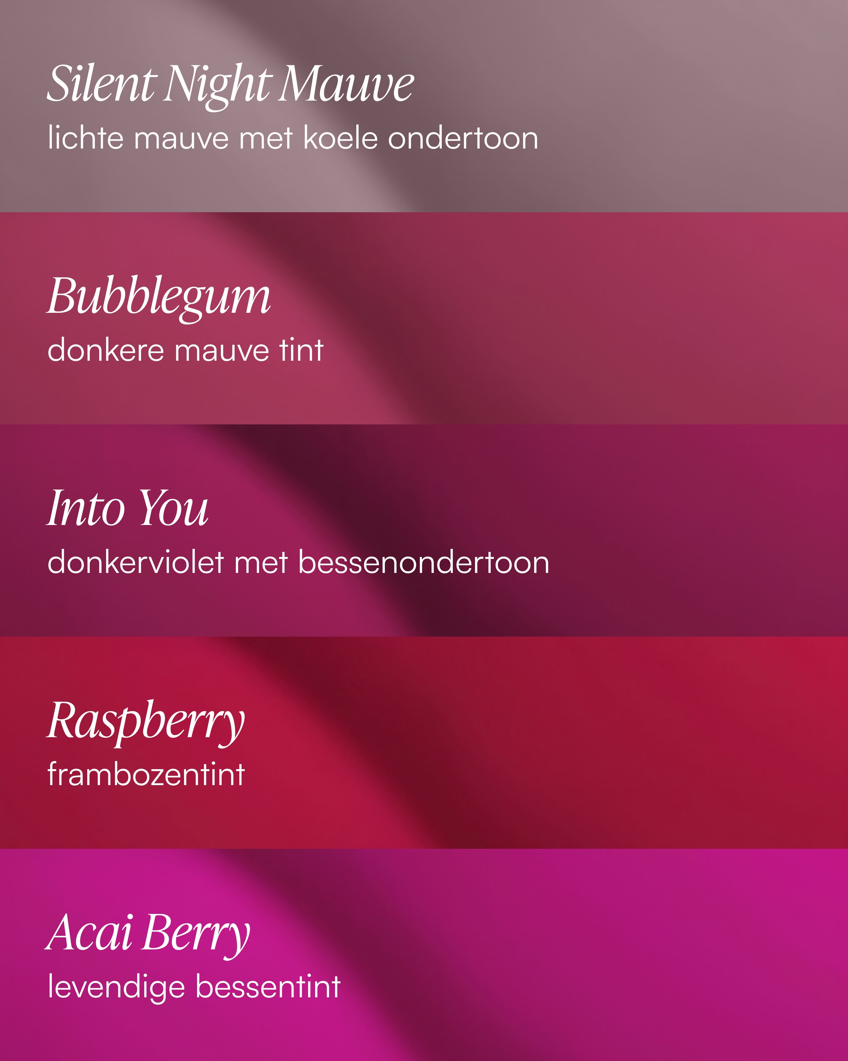 Silent Night Mauve Medium Almond Soft Gel Press Ons